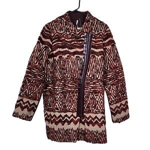 NWT Free People Wool Henna Coat Jacket
